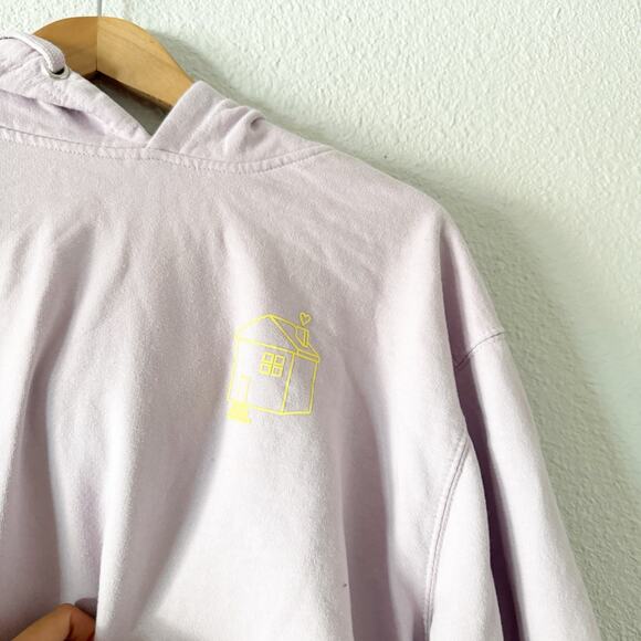 Harry Styles Love on Tour Harry's House Setlist Lavender Hooded Sweatshirt - Picture 2 of 6